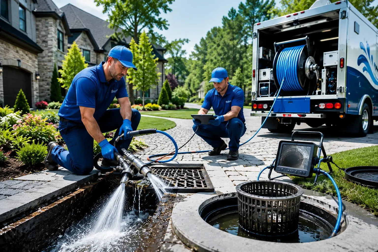 Local outdoor drain cleaning professionals in Thicket, TX